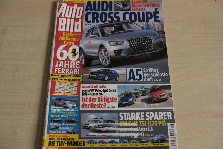 Deckblatt Auto Bild (16/2007)